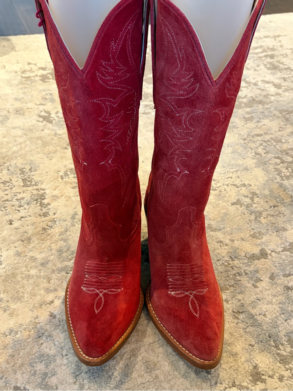 Idyllwind Red fueled by Miranda Lambert Suede Western Heeled Boots - Picture 3 of 8